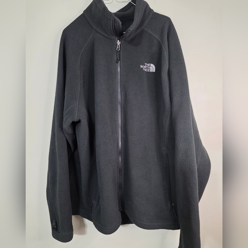 The North Face Charcoal Full-Zip Fleece